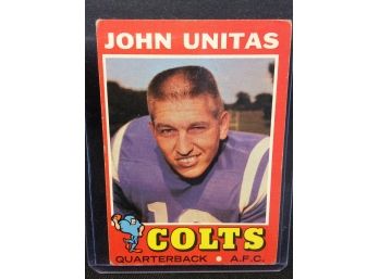 1971 Topps John Unitas - M