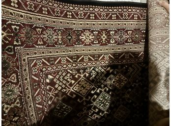 Oriental Style Rug - Reds And Blues