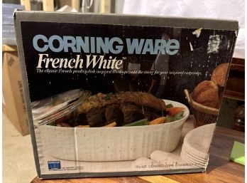 Corningware French White  - New In Unopened Box