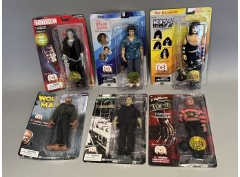 Lot Of 6 Mego Figures In Packages