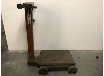 Antique Fairbanks Platform Scale