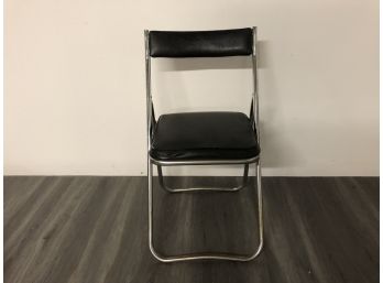 Mid 20th Century Folding Chair With Cushion