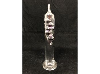 Vintage Glass Galileo Thermometer