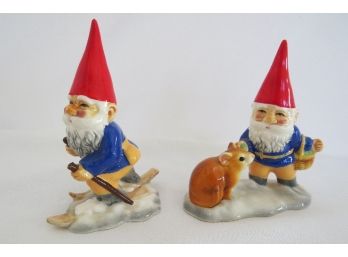 Very RARE Vintage Unieboek David The Gnome Collectible Figurines