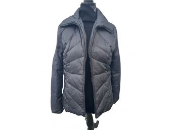 Kenneth Cole Reaction Quilted Black Puffer Coat - Women's M