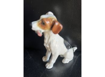 Porcelain Jack Russell Terrier Dog
