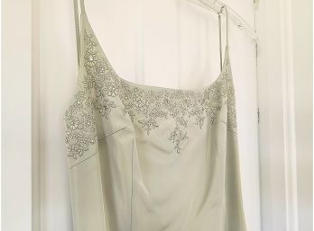 Long Evening Gown/ Laundry Brand, Pale Mint