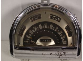 Vintage 1953 Ford Crestline Center Speedometer Cluster/gauge