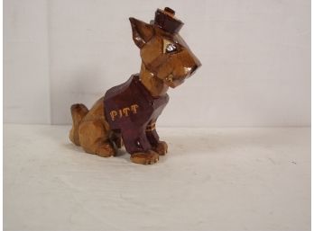 Vintage Anri Pittsburgh Wooden Mascot