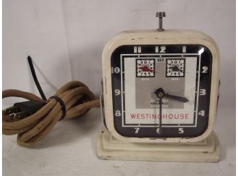 Vintage Westinghouse Electric Time Switch Clock