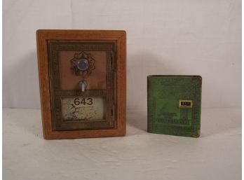 Vintage Two (2) Piece Coin Bank Lot