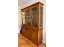 Stickley Modern Mission Arts And Craft Style China Cabinet Hutch