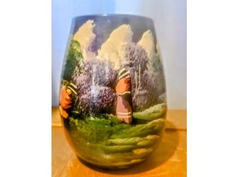 Native American Hand Painted Pottery 2