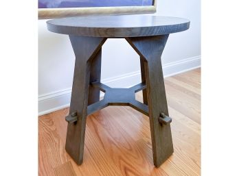 Stickley Side Table In A Muted Gray Color Which Goes With Everything   (2 Of 2)