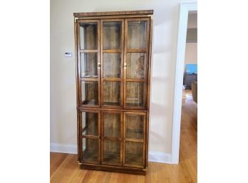 Drexel Accolade II Campaign Style Curio Cabinet