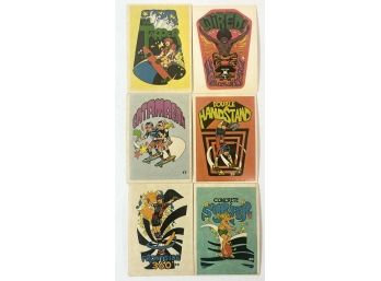 Lot Of 1978 Donruss Skateboarding Trading Card Stickers