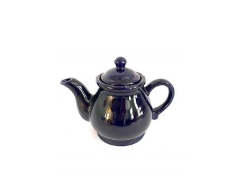 Navy Blue Hall Style Teapot