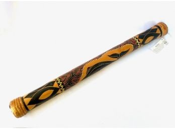 Hand Crafted Fair Trade Indonesian Artisan Rain Stick By Bay Shore Decor N.w.t