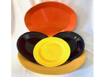 Assorted 5 Pieces Of Colorful Dishware/serveware
