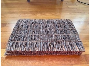 Incredible Natural Stick & Twig Adirondack Style Placemats