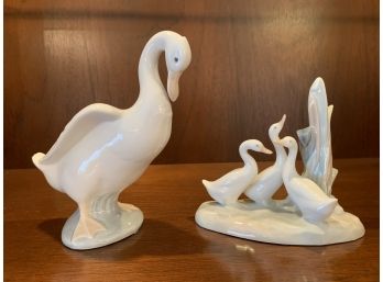 Nao By Lladro Porcelain Ducks