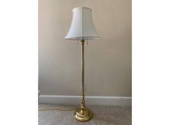 Quality Double Light Brass Floor Lamp