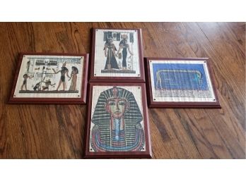 Egyptian Prints (Set Of 4)