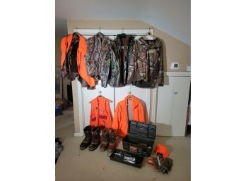 Entire Hunting Group. / Clothing And Accessories. All Of It. - - - - - - - - - - - - - - -- - - Loc: AG Closet