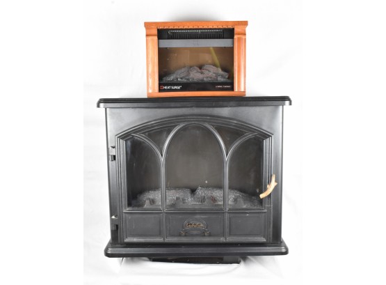 Cabelas And Heat Surge Heated Fire Place