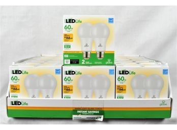 Bulk Globe Energy Saving 9.5 Watt (60 Watt) LED Bulbs (2-pack) Lot 5