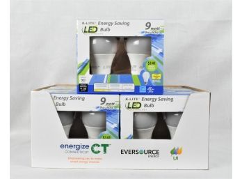 Bulk K-Lite Energy Saving 9 Watt (60 Watts) LED Bulbs (2-Packs) Lot 1