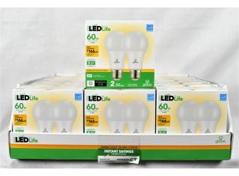 Bulk Globe Energy Saving 9.5 Watt (60 Watts) LED Bulbs (2-pack) Lot 1
