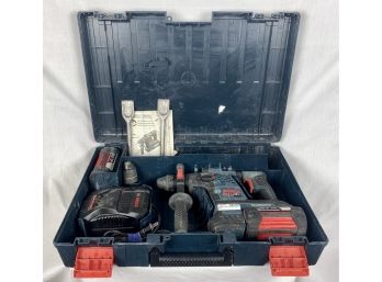 Cordless Bosch Rotating Hammer Drill With Case