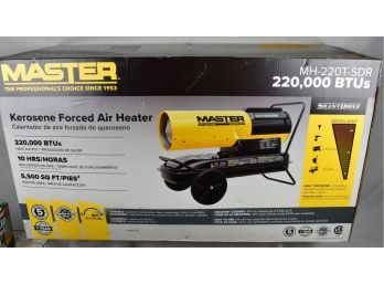 Master Kerosene Forced Air Heater (Master Silent Drive 220)