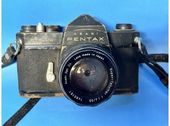 Vintage Asahi Pentax Spotmatic 35mm Camera TESTED