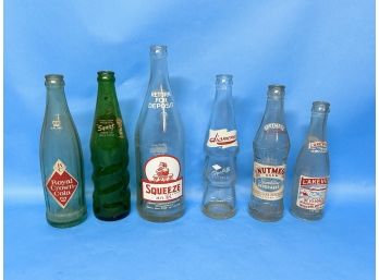 COOL Vintage Decor Soda Bottle Collection Lot #1
