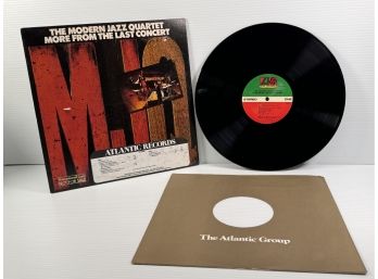 The Modern Jazz Quartet Promotional Copy - More From The Last Concert On Atlantic Records