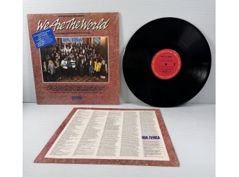 USA For Africa - We Are The World With Gatefold On Columbia Records