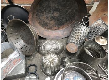 Massive Group Of Vintage Kitchen Tools & Accessories - Please See All Photos