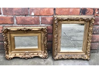 Two Small Wall Mirrors