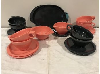 Partial Boontonware Tea Service - Twenty Pieces