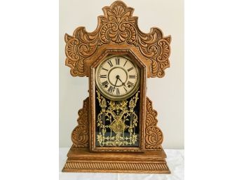The E. Ingrham Co. Gingerbread Clock, Bristol, CT.