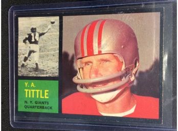 1962 Topps Y.A. Tittle - M