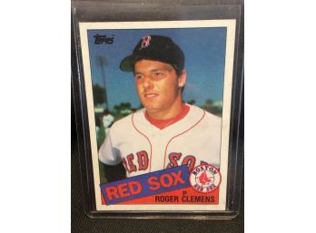 1985 Topps Roger Clemens Rookie - M