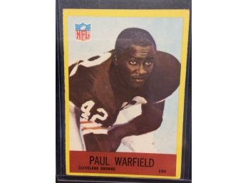 1967 Philadelphia Football Paul Warfield - M