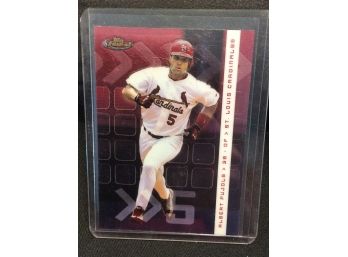 2002 Topps Finest Albert Pujols - M