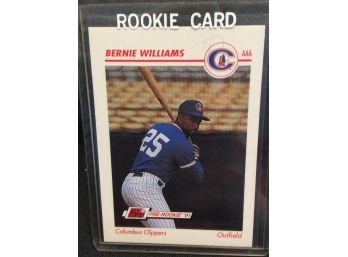 1991 Line Drive Bernie Williams Minor League Rookie Card - M
