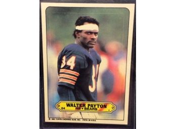 1983 Topps Stickers Walter Payton - M