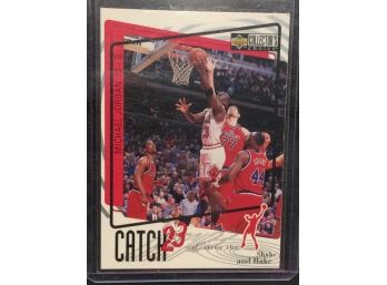 1997 Upper Deck Collector's Choice Michael Jordan Catch 23 - M