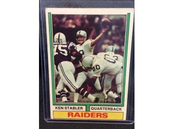 1974 Topps Ken Stabler - M